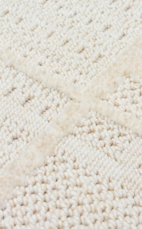 Cosmos Serisi Yumuşak Dokuma Modern Krem Renk Halı EH-188