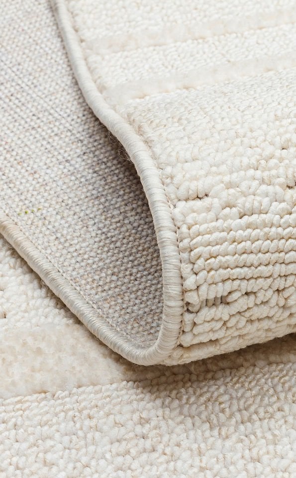 Cosmos Serisi Yumuşak Dokuma Modern Krem Renk Halı EH-188