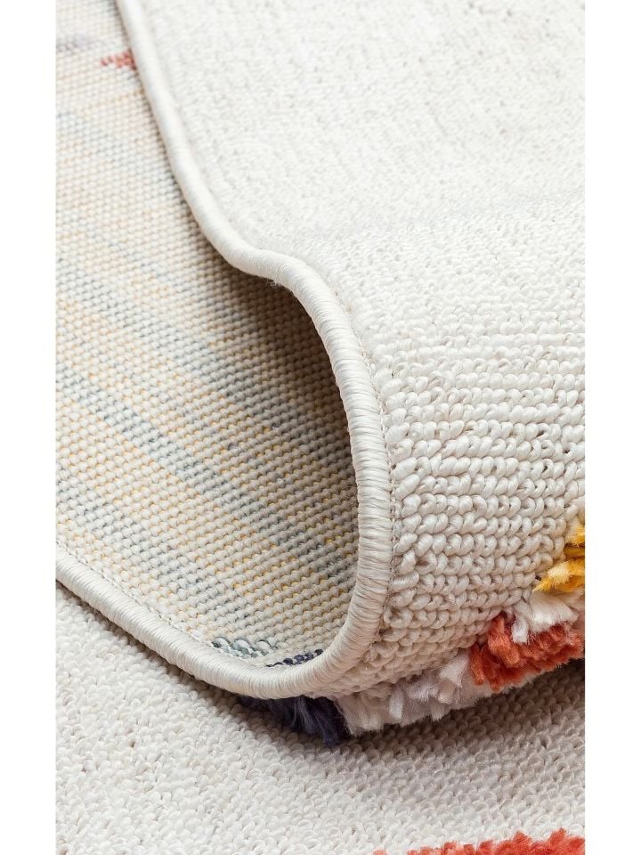 Bony Serisi Multi Renk Yumuşak Modern Halı EH-356