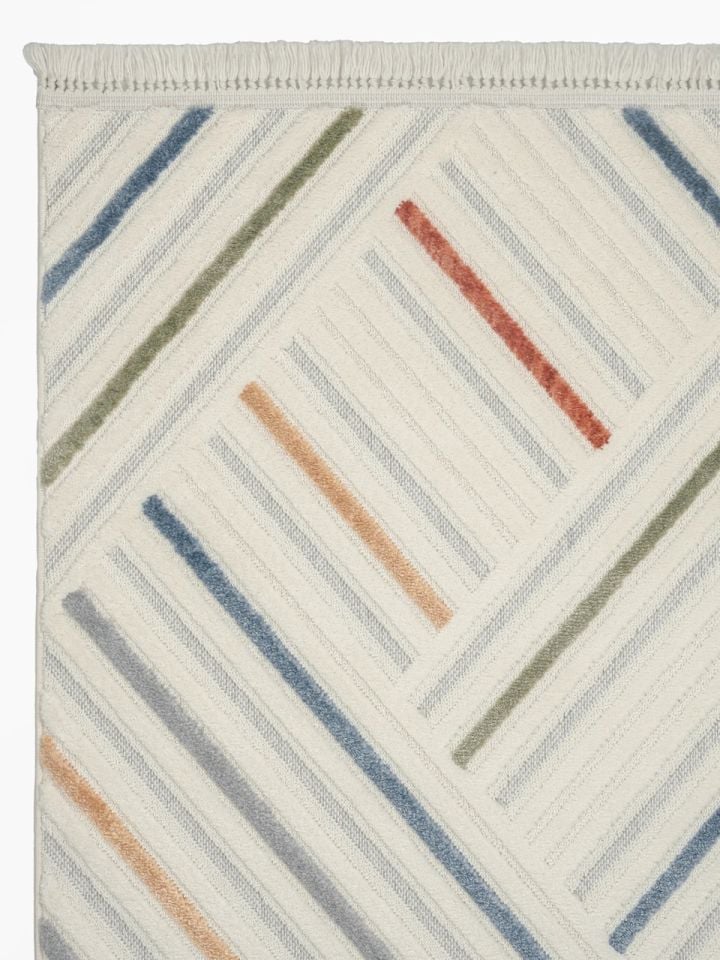 Madra Serisi Hav Toz Vermeyen Modern Dayanıklı Halı GH-3017