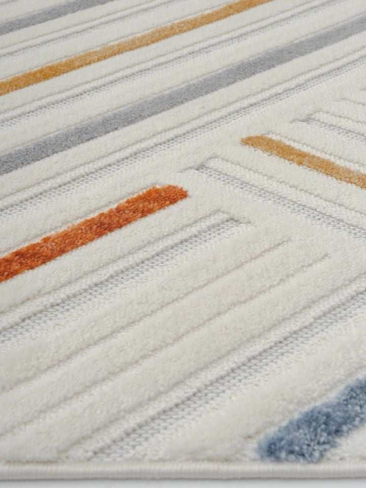 Madra Serisi Hav Toz Vermeyen Modern Dayanıklı Halı GH-3017