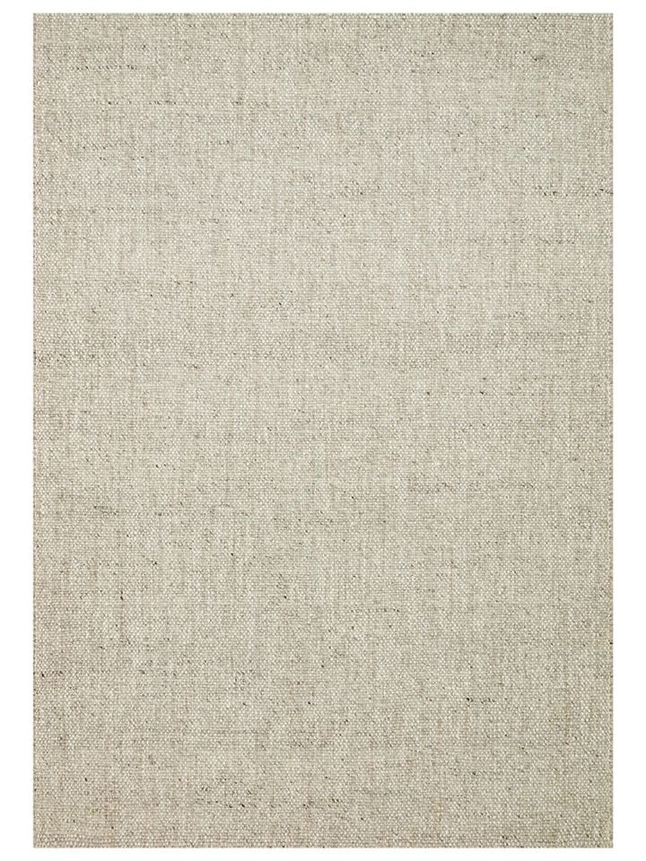 Sia Serisi %80 Yün ve %20 Viskon Harmanlı Kalın Dokulu Gri İskandinav Halı NX-3723