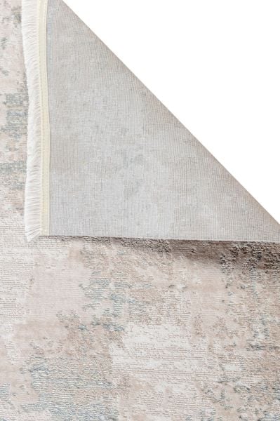 Vera Serisi Bej Yeşil Makine Dokuma Halısı AP-6211