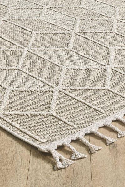 Nordic Serisi Bej Renk Modern Halı TH-82