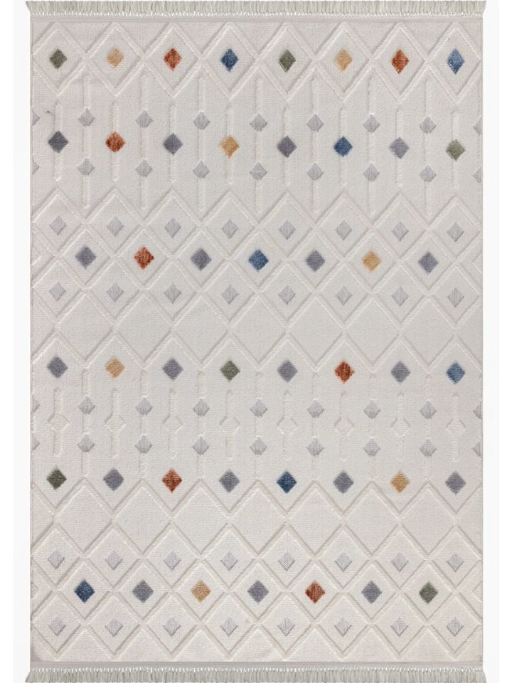 Madra Serisi Hav Toz Vermeyen Modern Dayanıklı Halı GH-3018