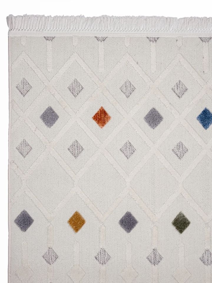 Madra Serisi Hav Toz Vermeyen Modern Dayanıklı Halı GH-3018