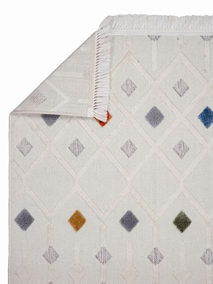 Madra Serisi Hav Toz Vermeyen Modern Dayanıklı Halı GH-3018