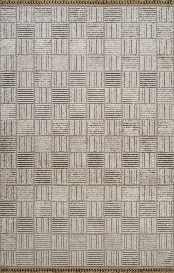 FIRSAT ÖLÇÜ Hav Toz Vermeyen Modern Dayanıklı Vizon Halı