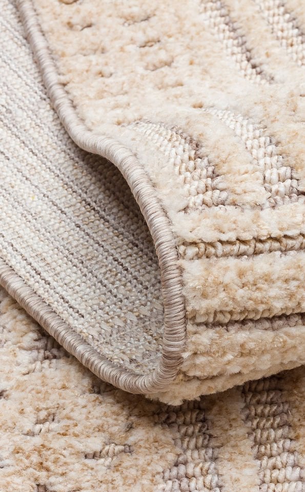 Cosmos Serisi Yumuşak Dokuma Modern Bej Renk Halı EH-190