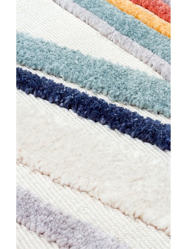 Bony Serisi Multi Renk Yumuşak Modern Halı EH-358