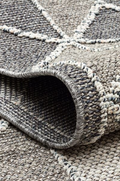 Nordic Serisi Gri Renk Modern Halı TH-83