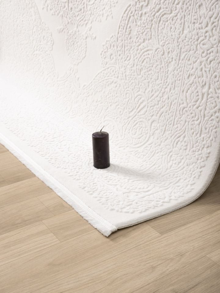 Monza Serisi Krem Renk Akrilik Halı SH-0561