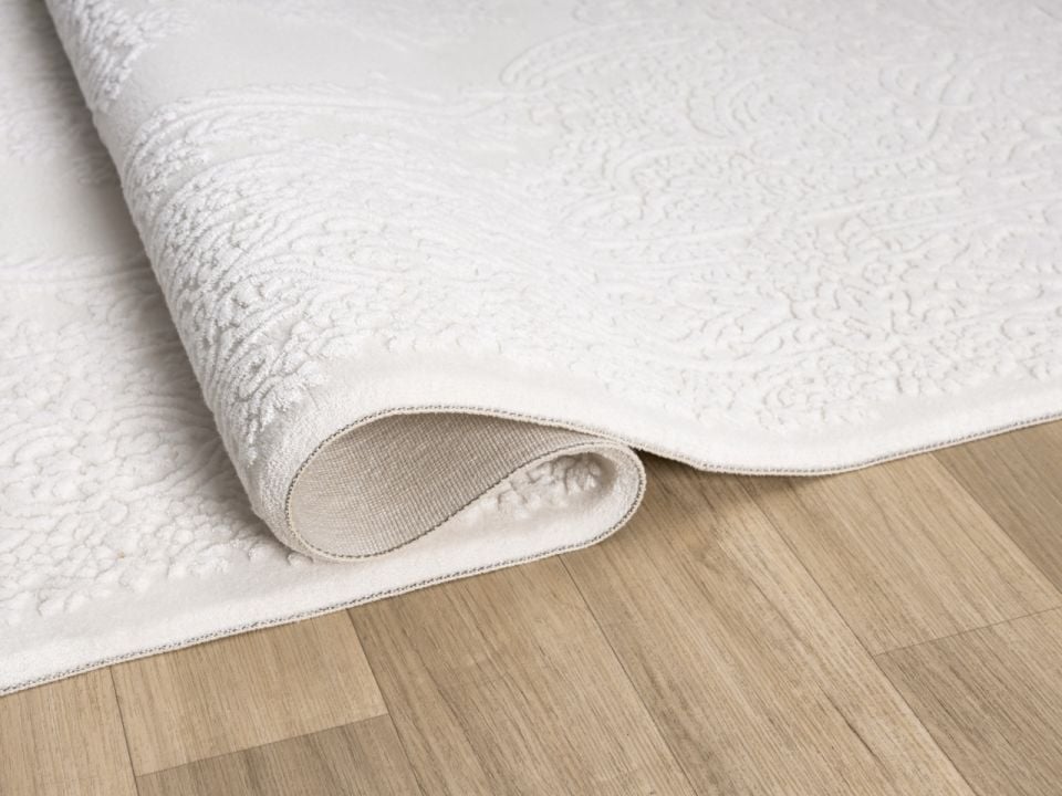 Monza Serisi Krem Renk Akrilik Halı SH-0561