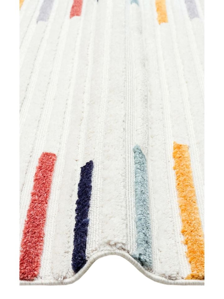 Bony Serisi Multi Renk Yumuşak Modern Halı EH-359