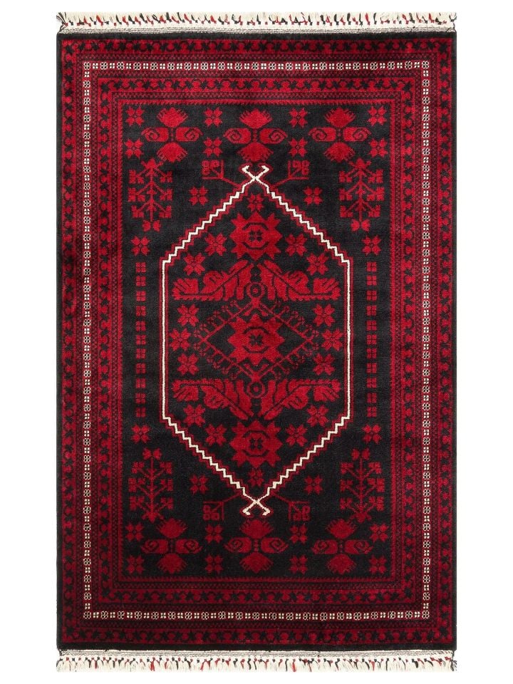 Anatolian Tencel Touch Serisi Geleneksel Anadolu Motifli Tencel Uşak Halısı – Özel El İşçiliği NX-670