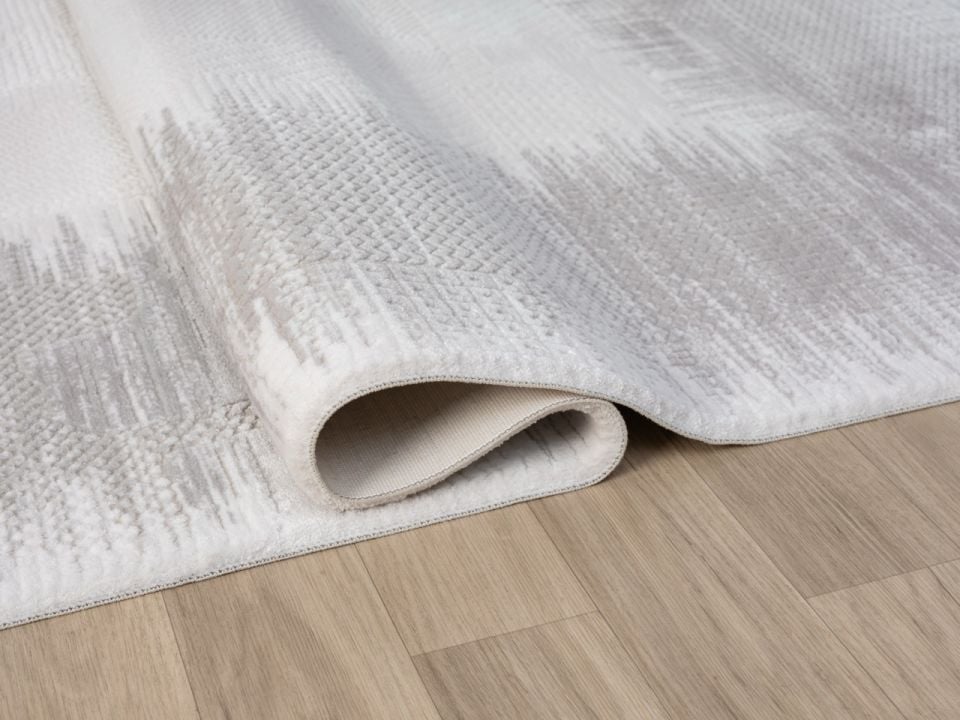 Monza Serisi Gri Renk Akrilik Halı SH-0560G