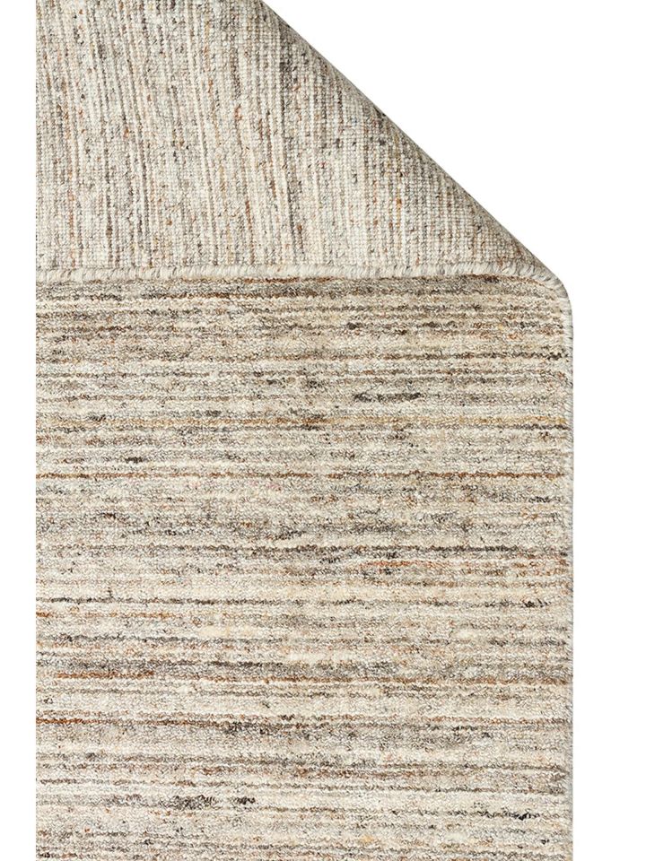 Runa Serisi %70 Yün ve %30 Viskon Harmanlı Taş İskandinav Halı NX-3730