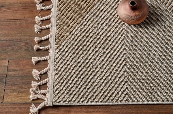 Nordic Serisi Bej Renk Modern Halı TH-86