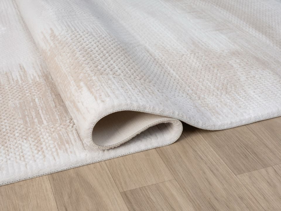 Monza Serisi Bej Renk Akrilik Halı SH-0560B