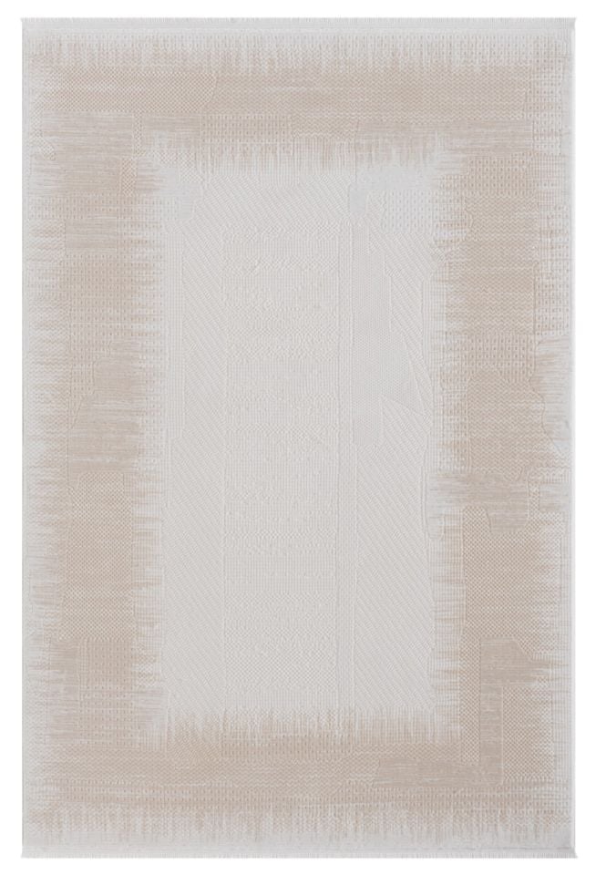 Monza Serisi Bej Renk Akrilik Halı SH-0560B