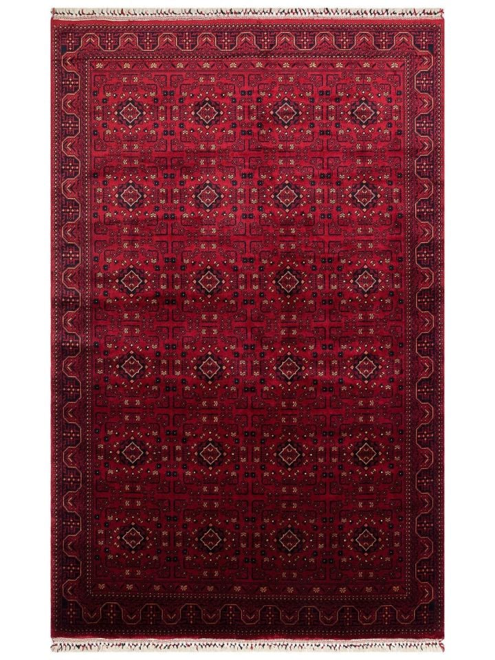 Anatolian Tencel Touch Serisi Geleneksel Anadolu Motifli Tencel Uşak Halısı – Özel El İşçiliği NX-672