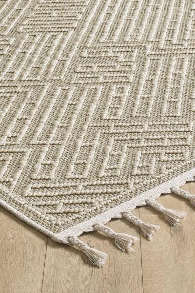 Nordic Serisi Bej Renk Modern Halı TH-87