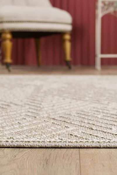 Nordic Serisi Bej Renk Modern Halı TH-87